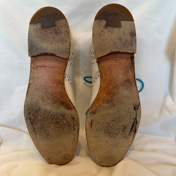 Women’s Church’s white lace-up brogue. Size 37 - Picture 8 of 11